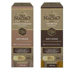 Kit Shampoo e Condicionador Anti-Idade - Tio Nacho