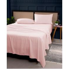 Lençol Superior  Queen Sem Elástico 400 Fios Micropercal - Out Casa Co