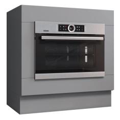 Balcão Forno Embutir Americana Cinza - Henn