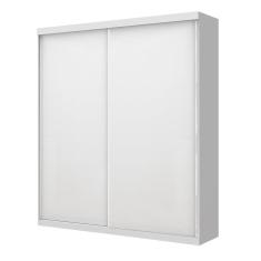 Guarda Roupa Solteiro 2 Porta De Correr Kiara Minastex Branco