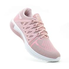 Tênis Feminino Leve Esportivo Conforto Dia a Dia Elástico-Feminino