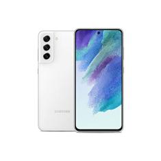 Samsung Celular Galaxy S21 FE 5G, smartphone Android desbloqueado de fábrica, 128 GB, modo noturno, bateria inteligente o dia todo, câmera de lente tripla, versão dos EUA, branca