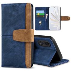 GANGANPRO Coldre de celular de negócios de couro para Huawei Enjoy 60X/nova Y91, capa flip antiderrapante resistente a arranhões com suporte para cartão, capa carteira com suporte de 6,95 polegadas -