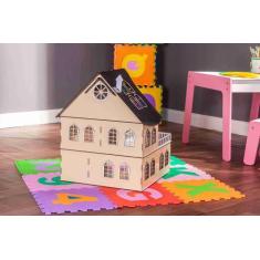 Kit Casa Bonecas Com 29 Moveis Decorativa Cindy Crem Darama