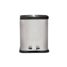 Lixeira Quadrada Jaspe 6l