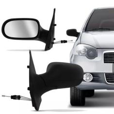 Retrovisor Palio Siena Wee G4 08/10 4 Portas Manual Esquerdo - Retrove