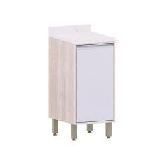 Balcão De Cozinha Com Tampo 40cm 1 Porta Art Luciane Móveis Pátina-cin