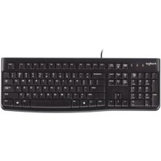 Teclado Numérico USB Logitech ABNT Preto K120, Preto