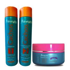 Kit Shampoo Condicionador e Ativador Mairibel 300ml 4A/4B/4C