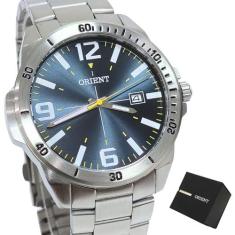 Relógio Orient Masculino Analógico Prateado MBSS1394 D2SX, Prateado