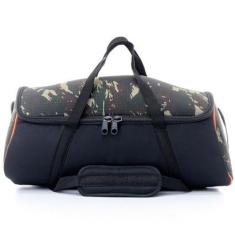 Bolsa Case Capa Protetora Camuflada Alças Caixa Som Boombox-Masculino