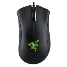 Mouse Luminoso Deathadder 6400 Dpi 5 Botões Razer - Preto