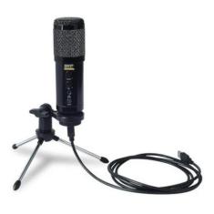 Microfone Podcast 400U Gravação Live Youtuber Skp