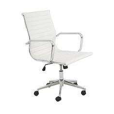 Cadeira de Escritório Office Sevilha Baixa Rivatti Branco