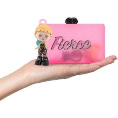 Blackpink Sophisticated s Clutch, com 3" Lisa, Jisoo, Rosé, ou Jennie K-pop Mystery Figures, Acessórios Intercambiáveis, Chaveiro Colecionável e 