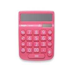 Calculadora de Mesa 12 Dígitos MV 4130 Rosa Elgin