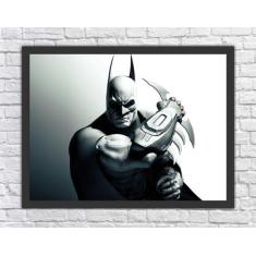 Quadro Decorativo Super Heróis Batman Quartos Salas Decorações Com Mol