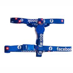 Peitoral H Ajustável Leedog Para Cães, Face, P