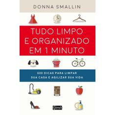Livro - Tudo limpo e organizado em 1 minuto