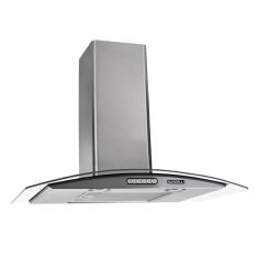 Coifa de Parede 70cm Vidro Curvo Duto Slim Nardelli, Inox, 110V