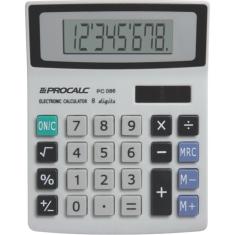 Calculadora De Mesa Procalc 8 Dígitos Pc086