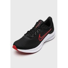 Tênis Nike Downshifter 11 Preto/Vermelho Nike CW3411-005 masculino