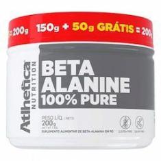 100% Pure Beta Alanina (200G) - Atlhetica Nutrition