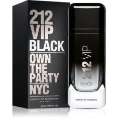 Perfume 212 Vip Black - Carolina Herrera 200ml - Masculino Original -