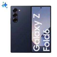 Smartphone Samsung Galaxy Z Fold6 512GB Azul 5G - Tela dobrável de 7.6&quot; e 12GB de RAM