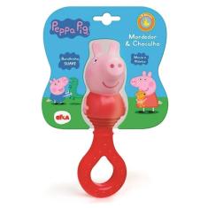 Chocalho E Mordedor Peppa Pig Elka Brinquedos