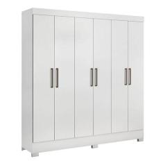 Guarda Roupa Casal Prático Branco - Demóbile, Branco