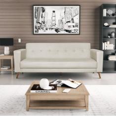 Sofá 3 Lugares 200cm Marisa Yescasa Bege