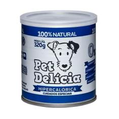 Ração Úmida Pet Delícia Dieta Hipercalórica para Cães Adultos 320 g - 