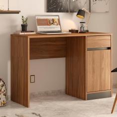 Escrivaninha Demóbile Office Morada com 1 Porta e 1 Gaveta