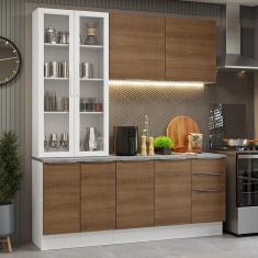 Armário de Cozinha Compacta 190cm Stella Madesa 03