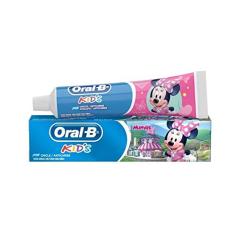 Kit Com 03 Creme Dental Oral-B Minnie Disney Criança Pasta