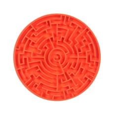 Pet Games Labirinto Laranja M -Tapete Para Lamber E Comedouro Para Cães
