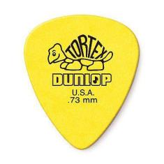 Palheta Dunlop Tortex Standard 0,73mm Delrin Amarela