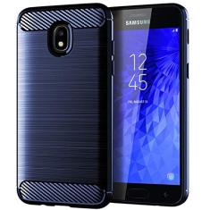 Capa para Samsung Galaxy J3 Star, toque macio, proteção total, anti-arranhões e impressões digitais + capa de celular resistente a arranhões para Samsung Galaxy J3 Star