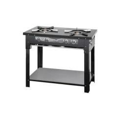 Fogão Industrial Titanyum Esmaltado a Gás 2 Bocas Layr, Preto, BIVOLT