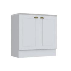 Gabinete de Cozinha Modulado Balcão Americana 2 Portas c/Tampo p/ Cook