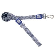 Coleira clássica para cães Max & Molly, alça de aderência confortável, tecido de neoprene durável e forte, ferragens prateadas escovadas, gancho de encaixe fácil de fixar, anel em D superior para