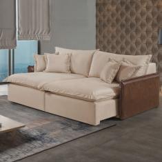 Sofá 2 Lugares Retratil 174cm M160 Martins Estofados