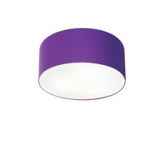 Plafon Para Banheiro Cilíndrico SB-3010 Cúpula Cor Roxo