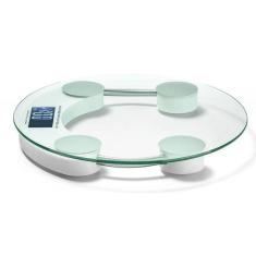 Balança Vidro Temperado 180kg Banheiro Corporal Redonda