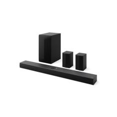 Home Theater Soundbar LG Dolby Atmos, 500W RMS, 5.1.1 Canais, DTS X, Caixas Traseiras, AI Sound Pro, WOW Sinergy, Bluetooth 5.1, HDMI - S70TR