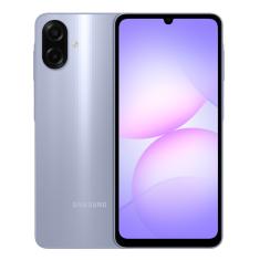 Smartphone Samsung Galaxy A07 Tela 6,7 Polegadas 128GB 4GB RAM - Violeta