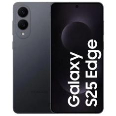 Celular Samsung Galaxy S25 Edge 5g, 512gb, 12gb Ram, Câmera Dupla De Até 200mp, Tela Grande De 6.7 - Titânio Jetblack