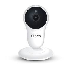 Câmera de Segurança Wi-Fi Compatível com Alexa, HD 720p ESC-WY3, Elsys, Branca