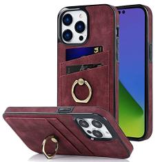 Capa de telefone com suporte de anel de couro de camurça macia para iPhone 13 14 11 12 Pro Max XS Max XR X 13Pro 11 14 Bolsa de cartão capa fosca, T2, para iphone 13 Pro